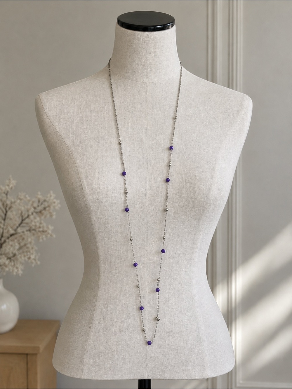 paparazzi Silver Tone Chain Necklace and Earrings NWT